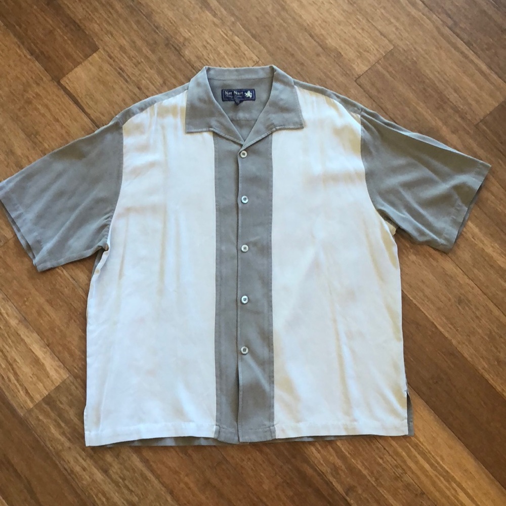 Men’s shirt sleeve dress shirt